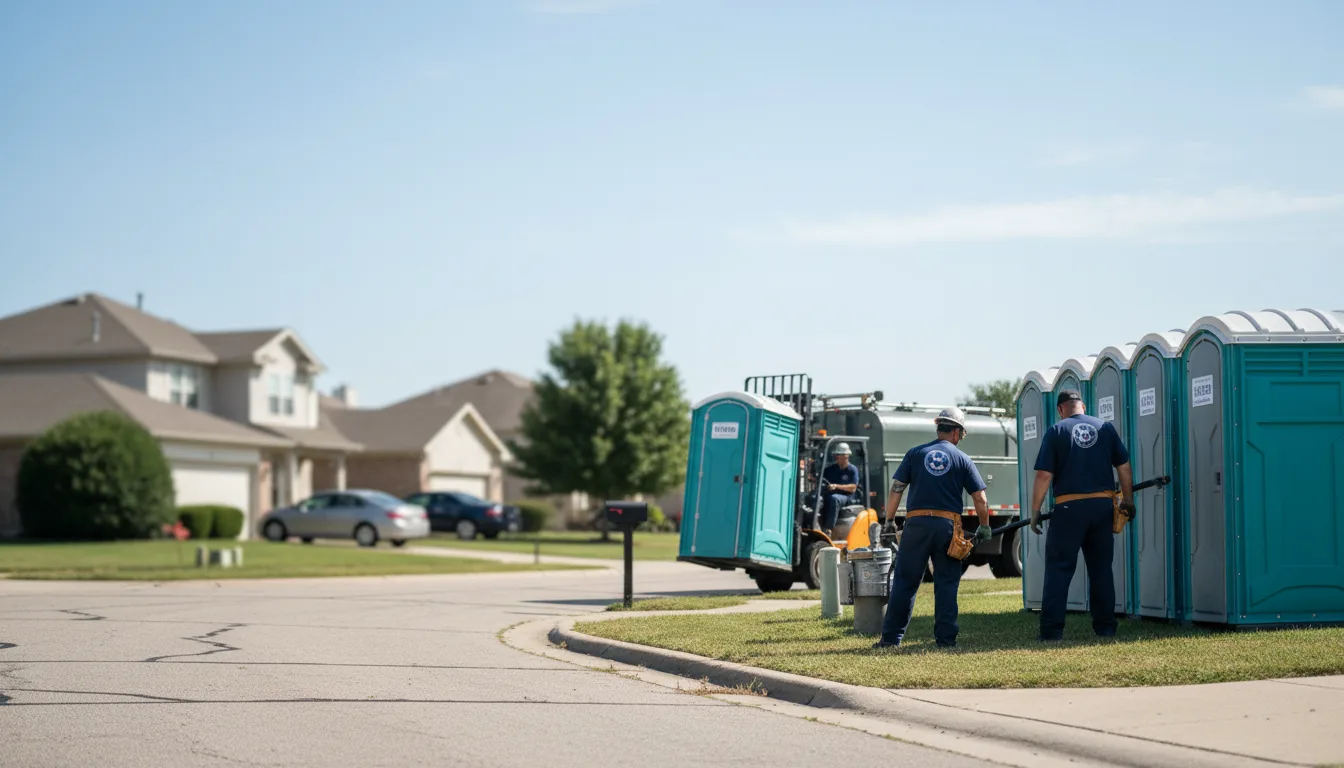 Porta Potty Rental in Auburn, IL near me